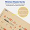 1-3/4" x 3-1/2" Rectangle Rounded Corners, Kraft Brown Business Cards